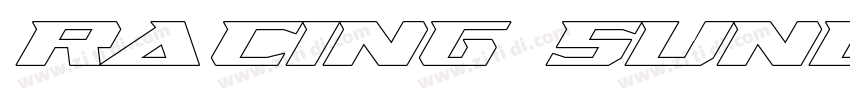 Racing Sunday Regul字体转换
